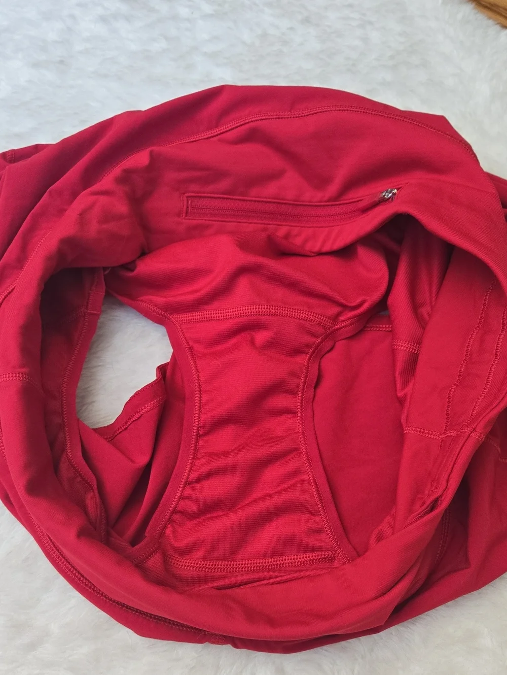 Lululemon Red Speed Short, Womens Size 8